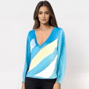 Ben Sherman Rare Retro Mod Open Back Sweater EUC